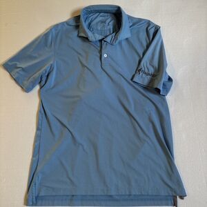 Johnnie-0 Polo Blue Golf shirt  with Flagship Emblem